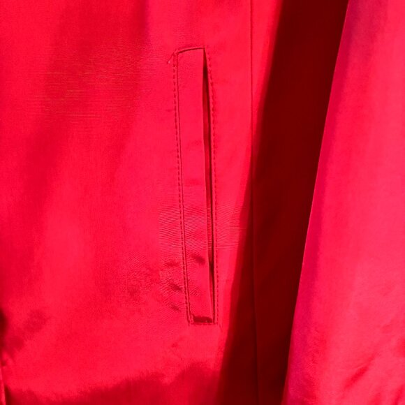 Novelti Red 3/4 Length Rain Jacket - EUC - Picture 8 of 14